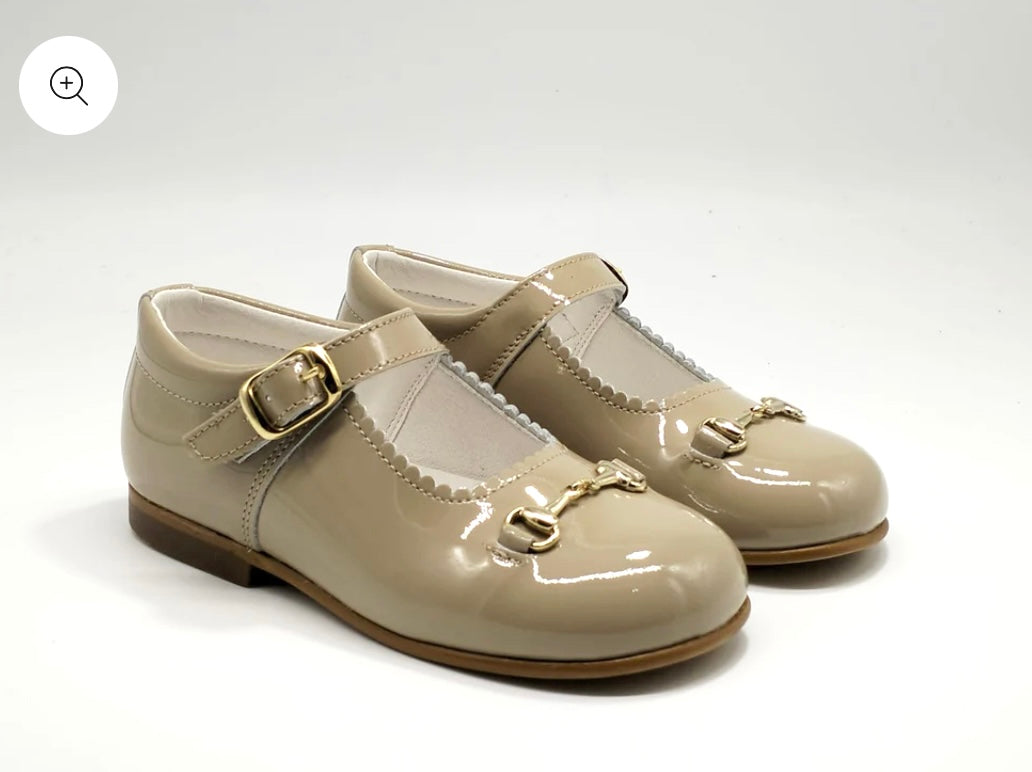 6270-2 Camel Tan Shoe with Horsebit.