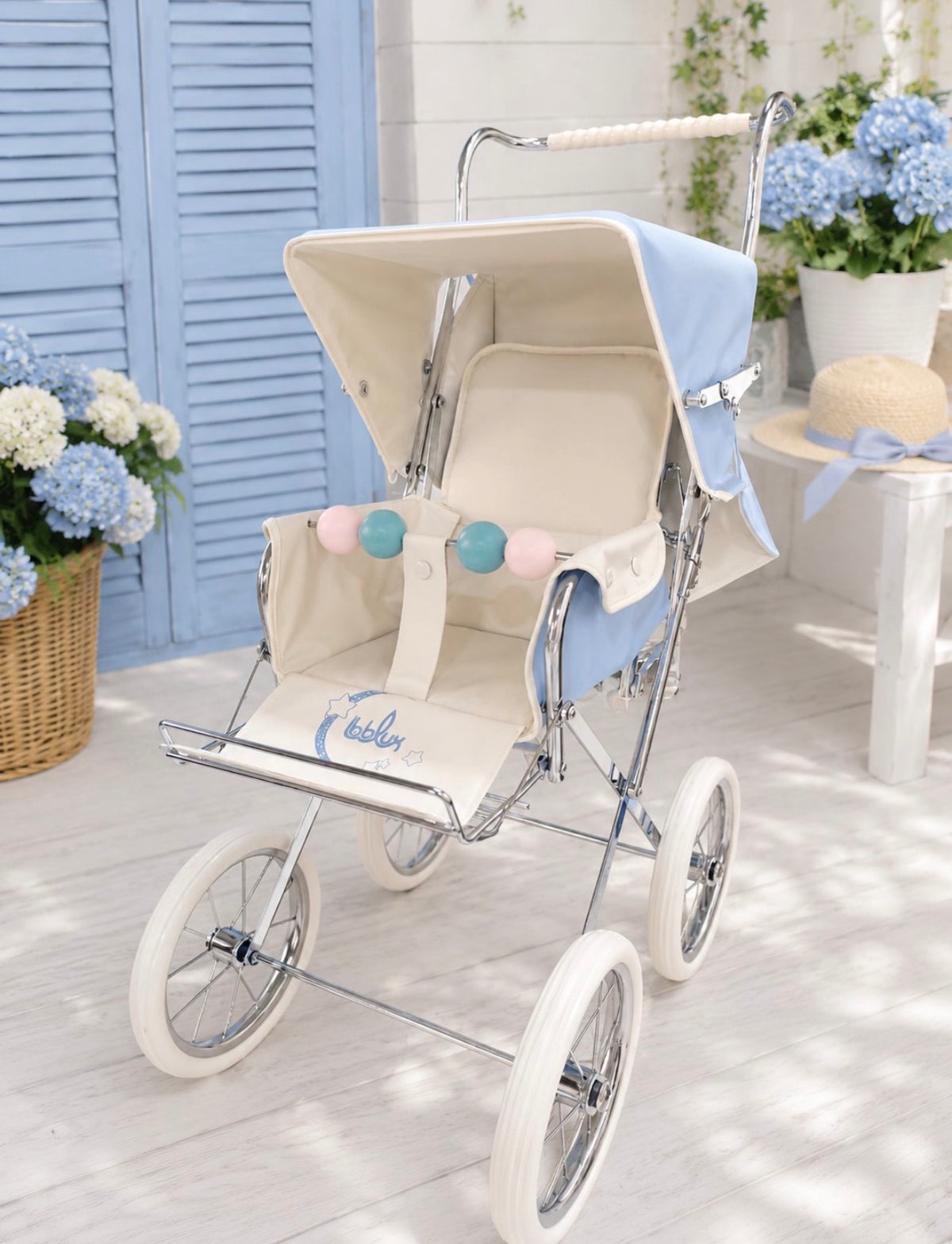 Blue Paris Pushchair by Bebelux