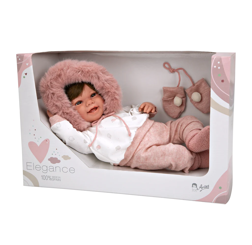 65378 Zoe Pink Elegance Doll (WEIGHTED DOLL)