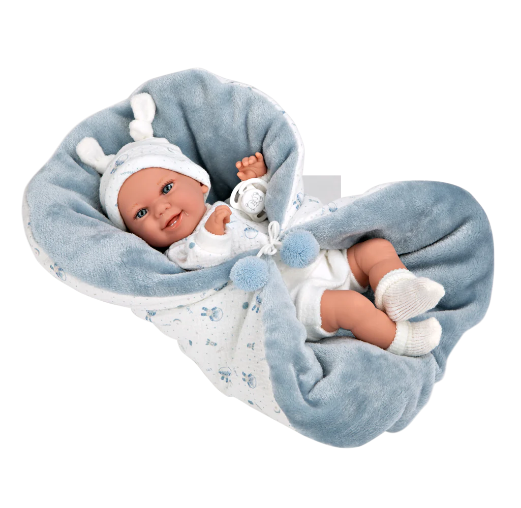 60830 Baby Blue Elegance Doll (WEIGHTED DOLL)