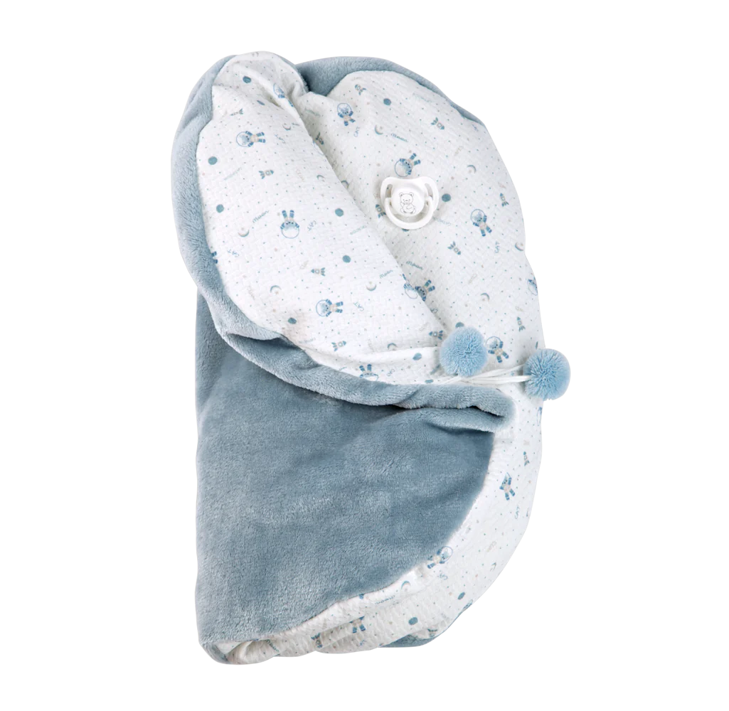 60830 Baby Blue Elegance Doll (WEIGHTED DOLL)