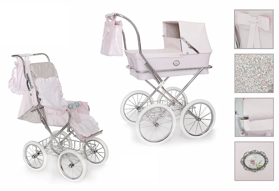 Sweet Pink Pushchair by Bebelux