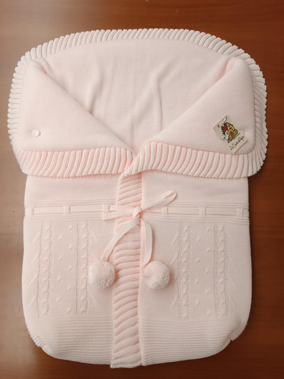 2985 Pink Pompom Sleeping Bag