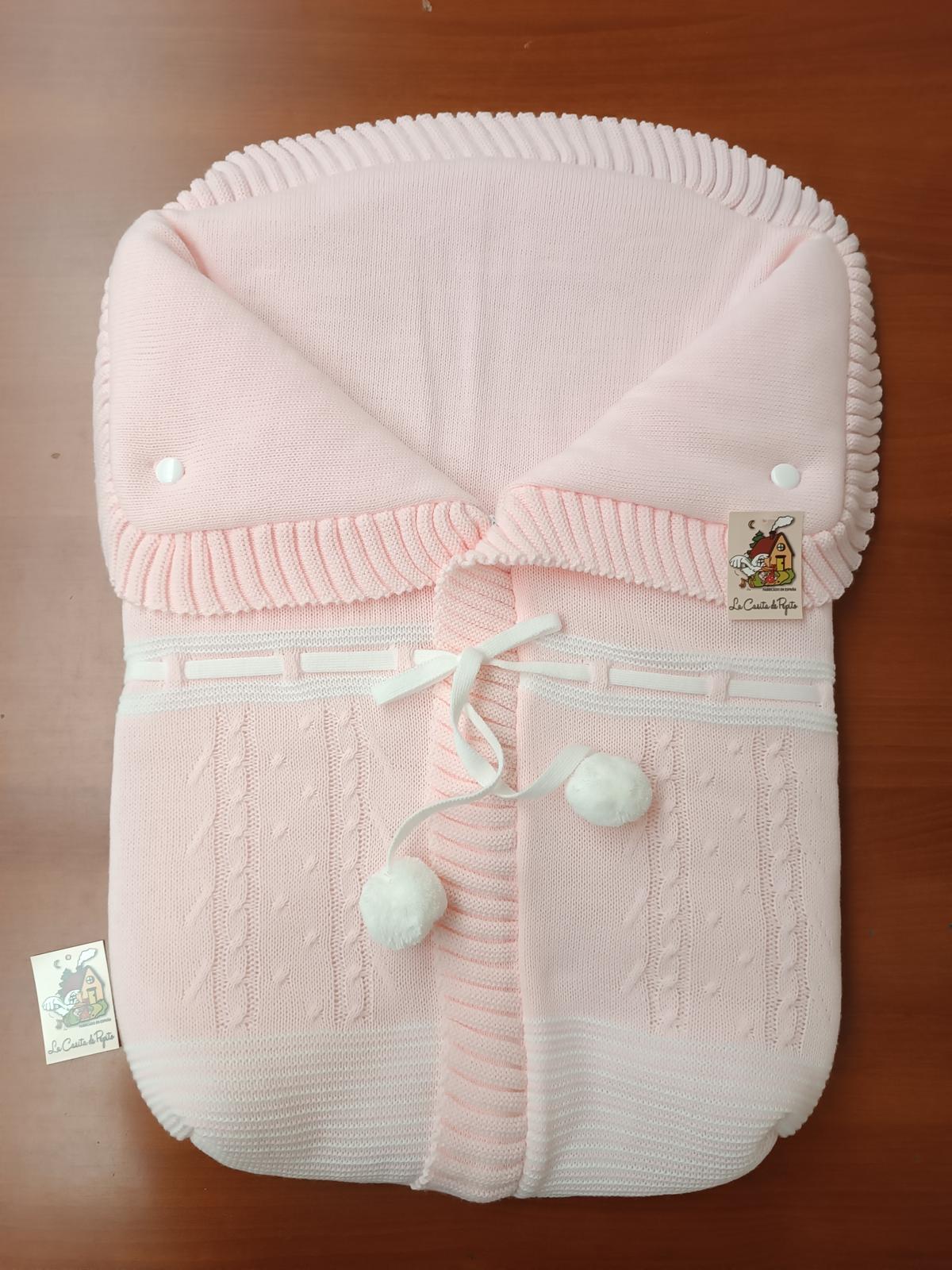 2985 Pink Pompom Sleeping Bag