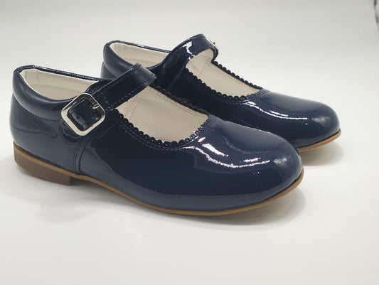 6270 Navy Mary Jane Shoe