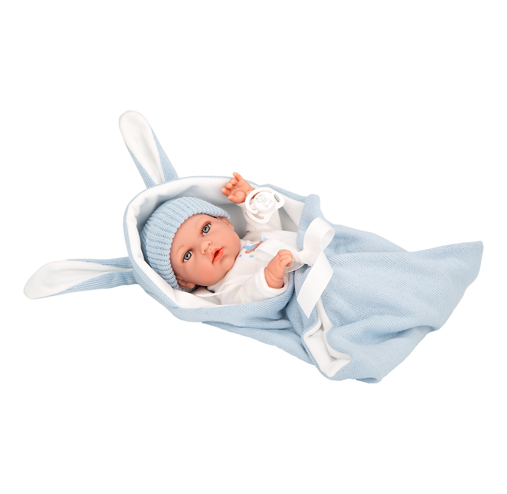 60868 Elegance 30cm Natal Blue Outfit Full Vinyl Body
