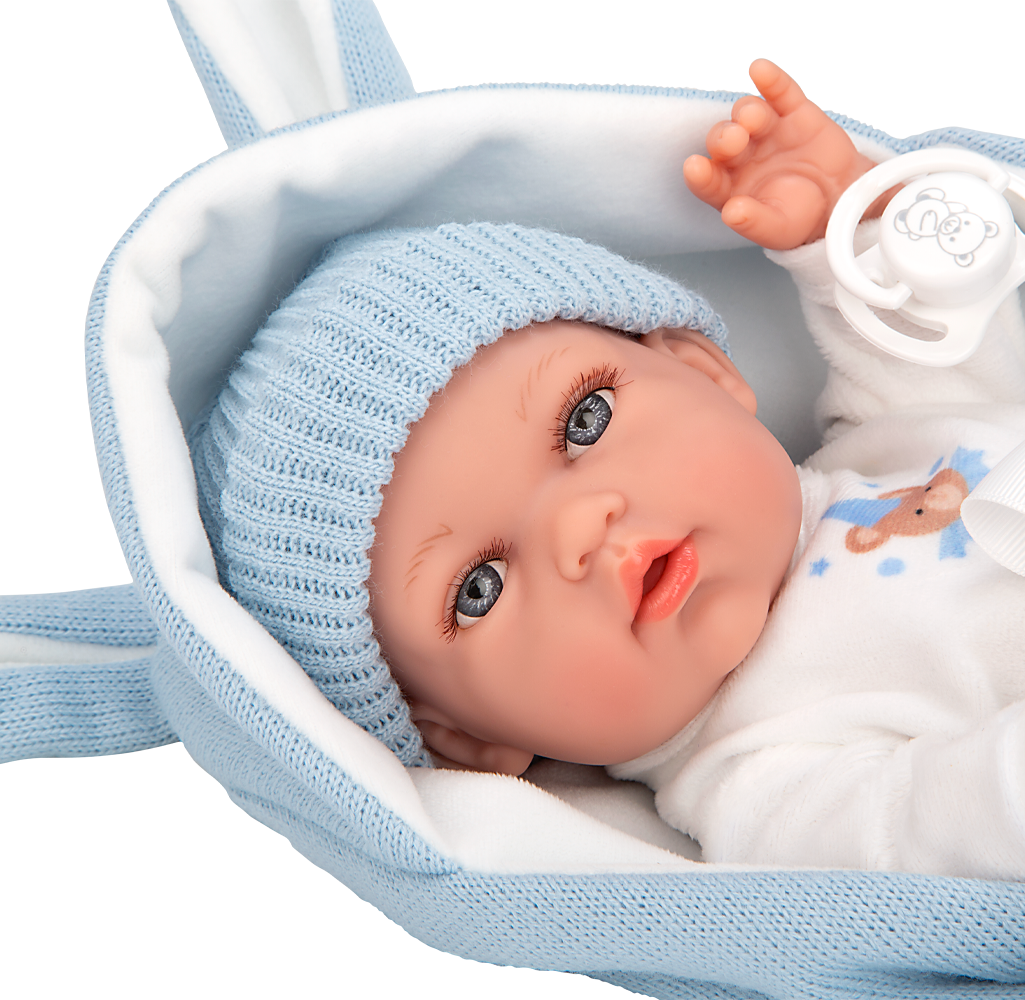 60868 Elegance 30cm Natal Blue Outfit Full Vinyl Body