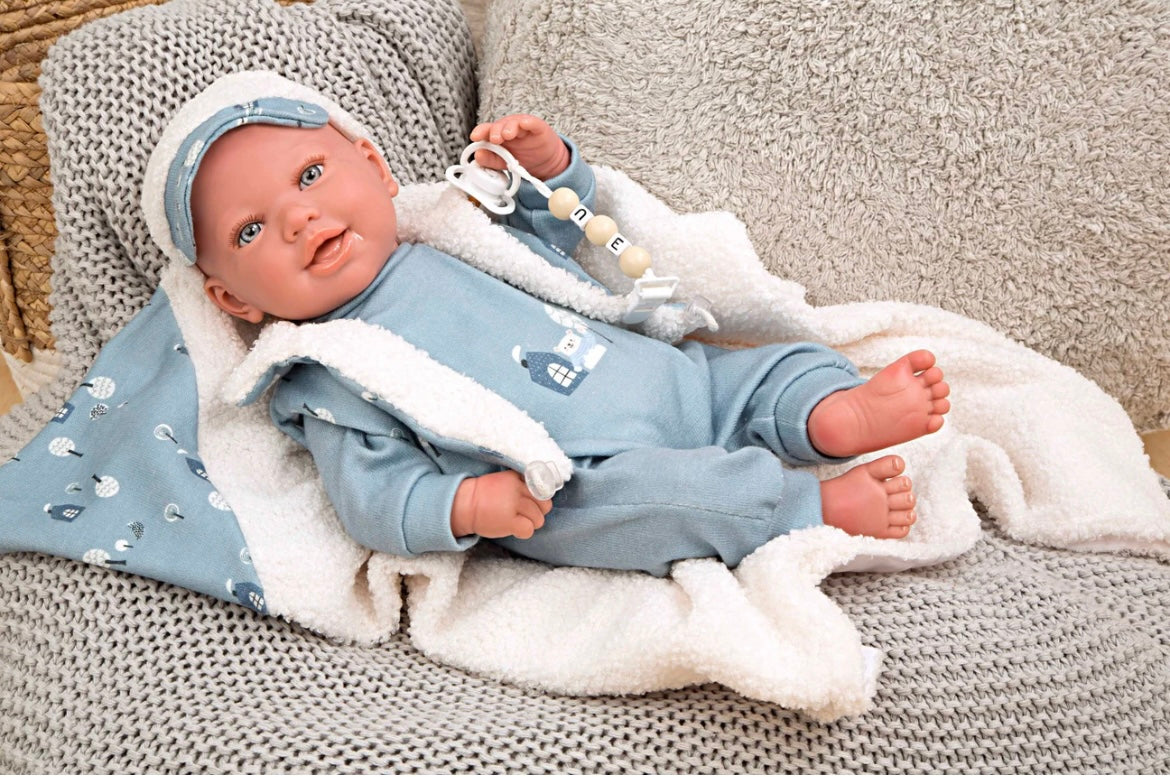 98150 Bruno Reborn Doll by Arias 45cm