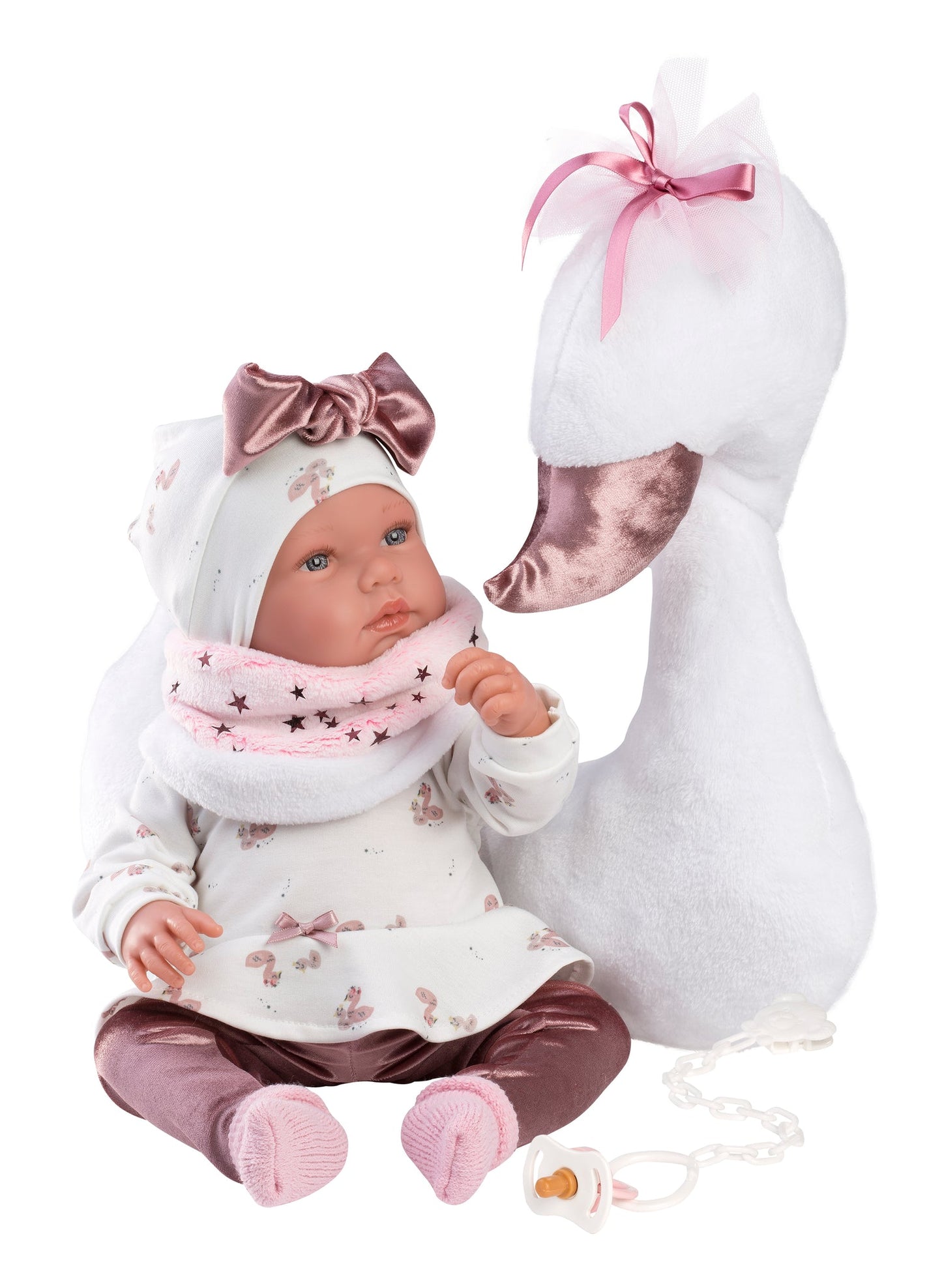 84456 Swan Crying Doll 44cm