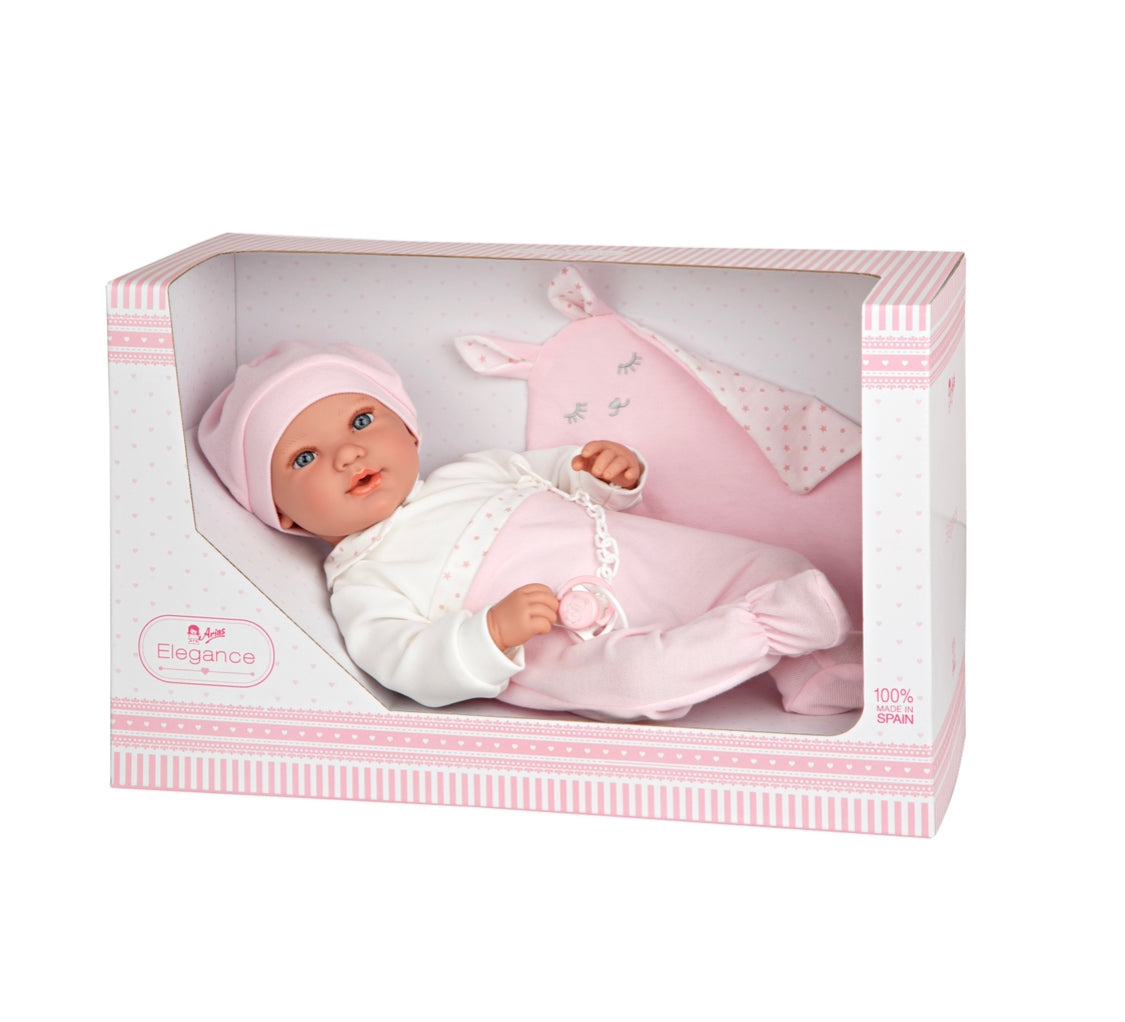 65294 Pink Doll 45cm by Arias - Fallons Toys&Shoes - Arias