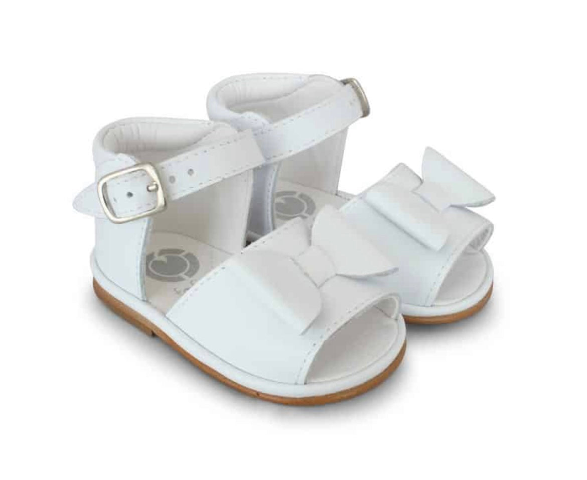 2426 Marina White Patent Sandal