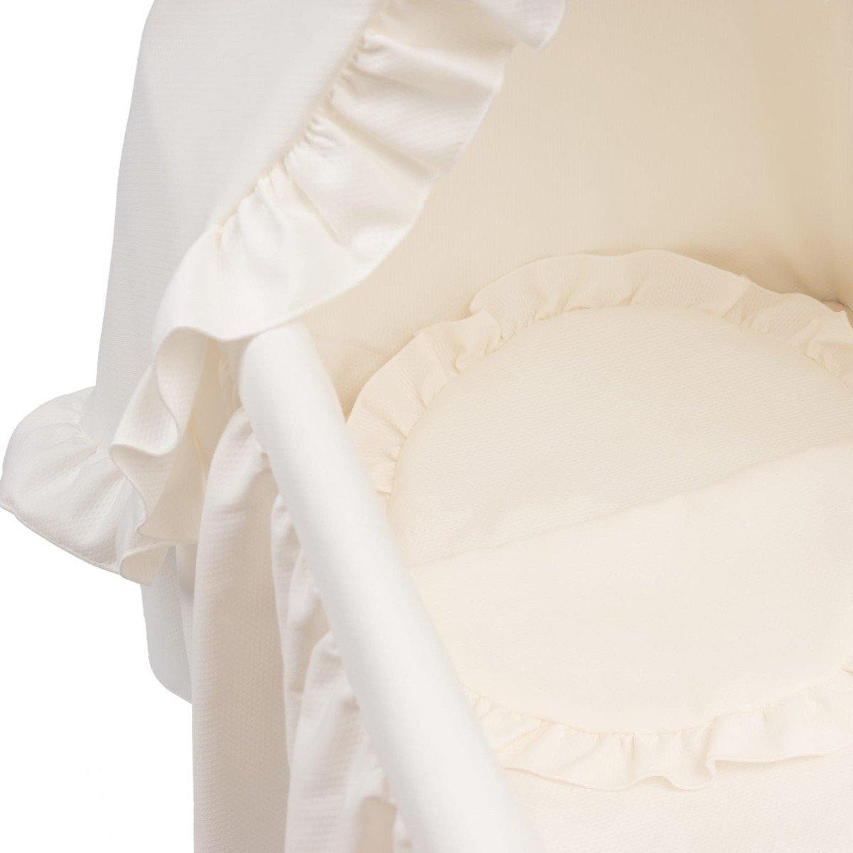 2500 Pique Bassinet in Beig - Fallons Toys&Shoes - Bebelux