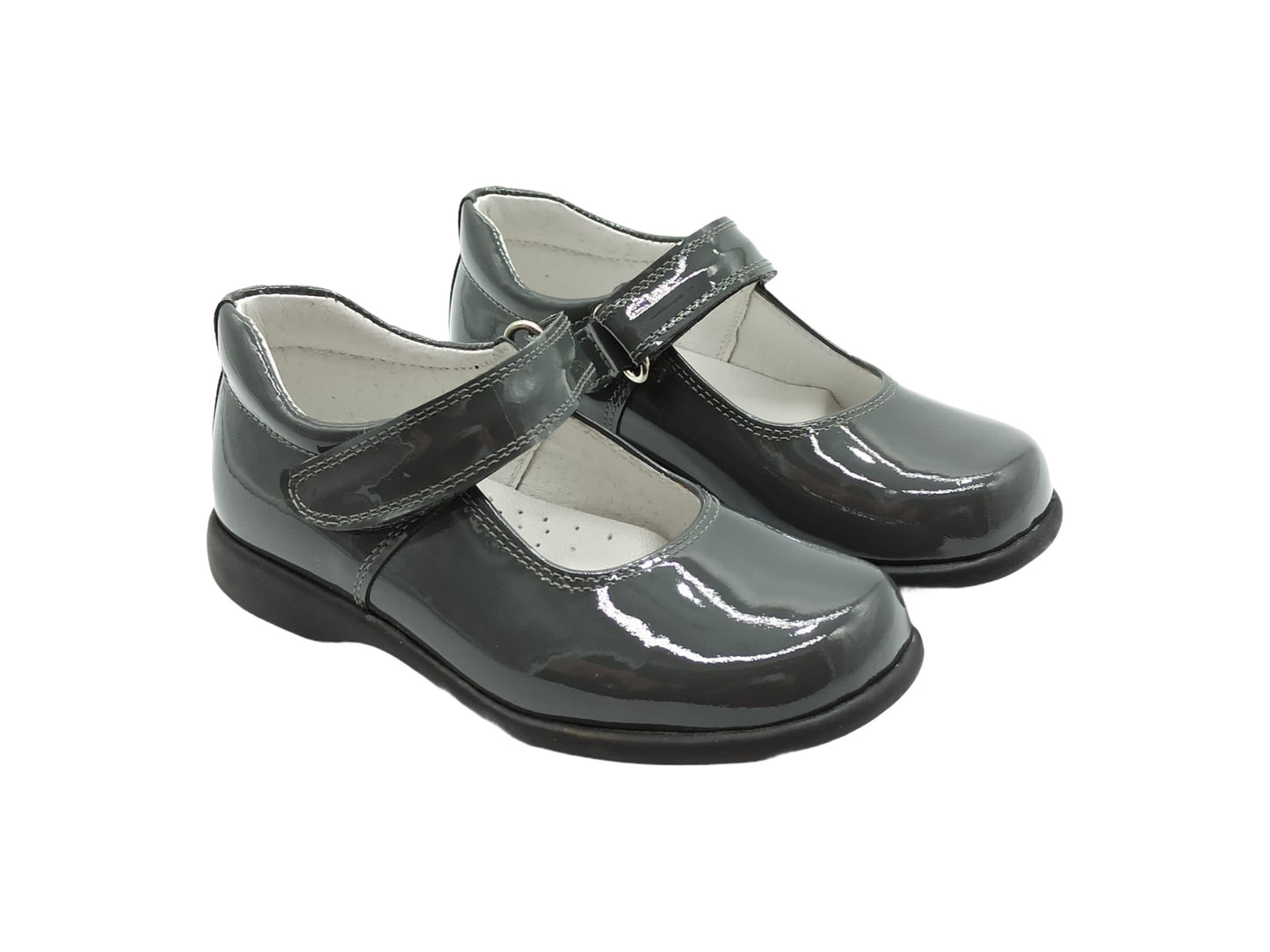 Grey School Shoes - Fallons Toys&Shoes - Fallon's Footwear