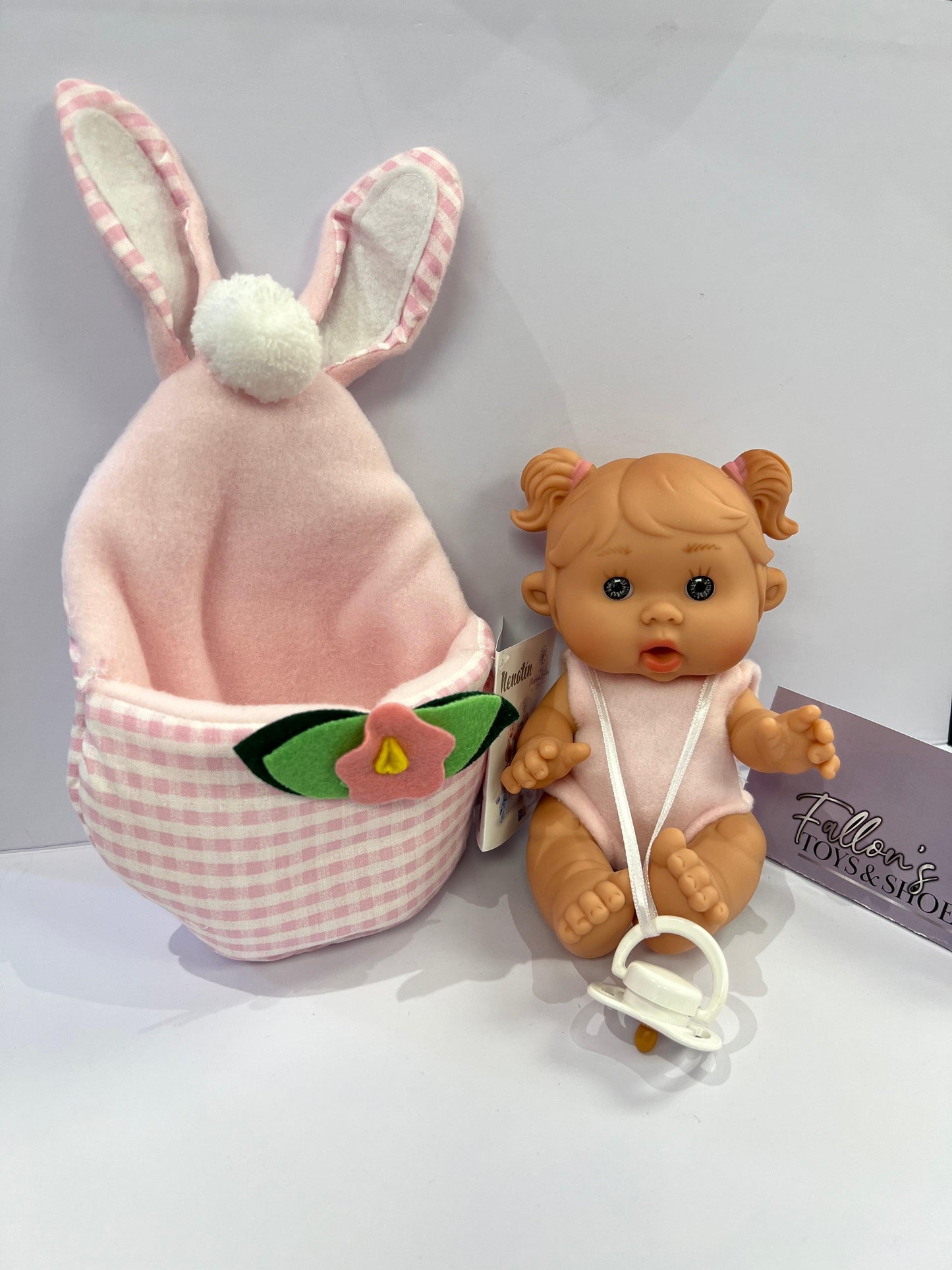 MP970 PINK MARINA & PAU BUNNY COLLECTABLE DOLLS - Fallons Kids