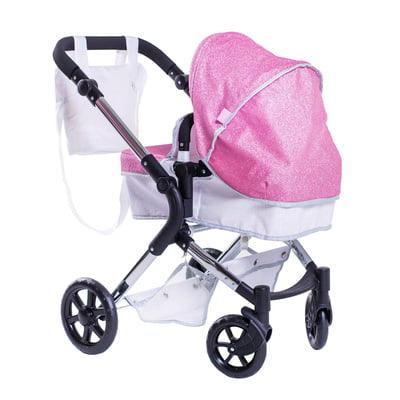 Roma Stephanie Single Dolls Pram - Sparkle 3+ years 78cm - Fallons Toys&Shoes - Roma