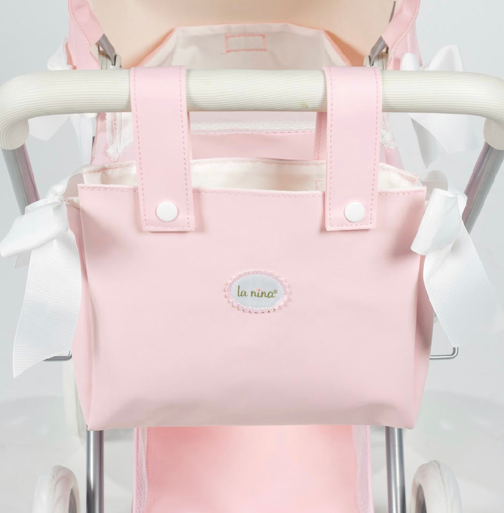 65049 La Niña Small Pink Pram (under 4) - Fallons Toys&Shoes - La Nina