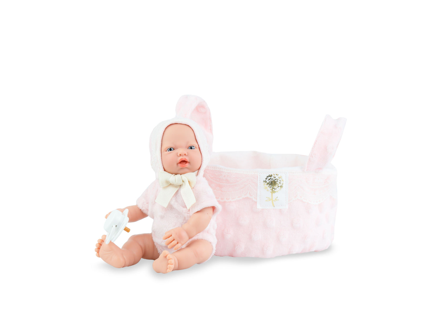 270 Girl in Carrier MARINA & PAU COLLECTABLE DOLLS