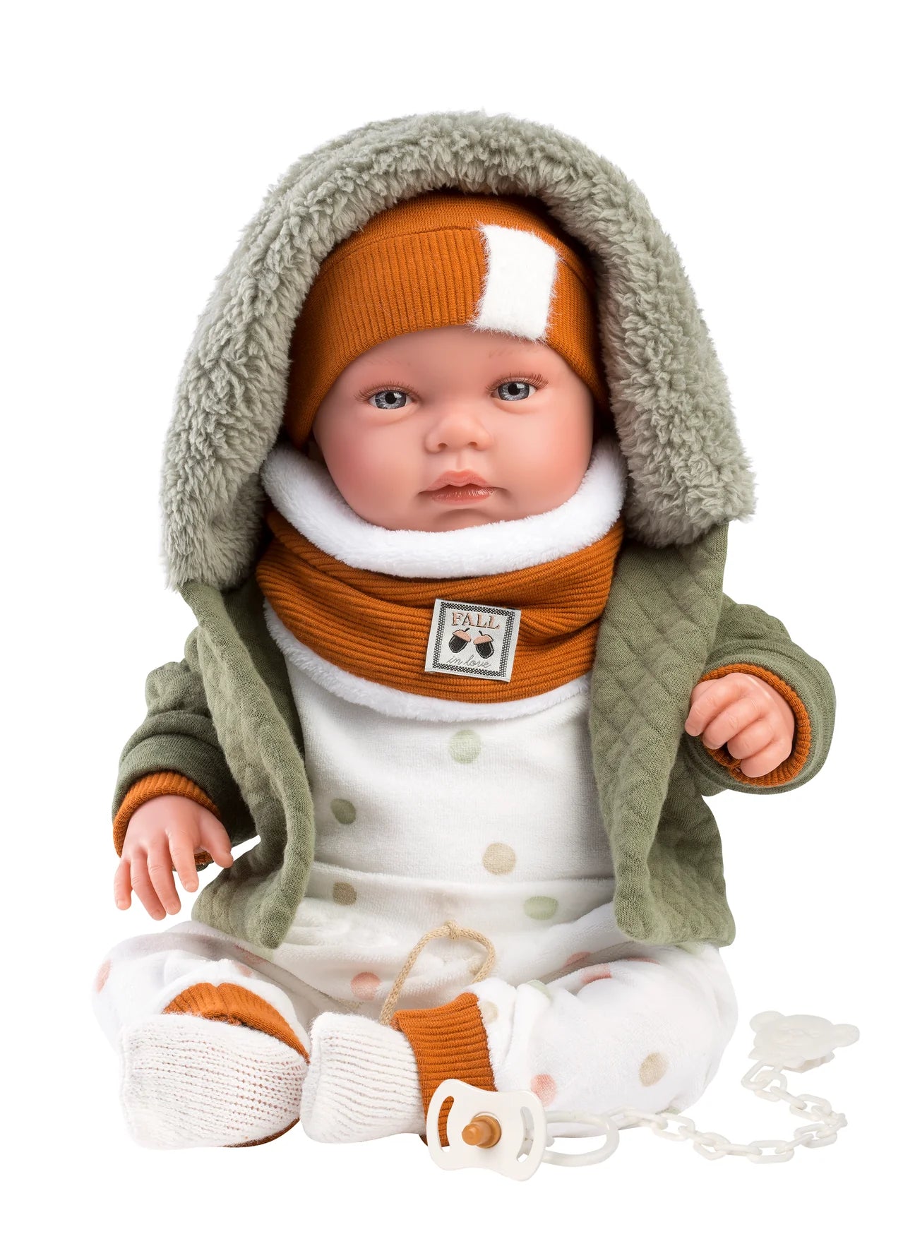 84465 Talo Khaki Crying Doll 44cm