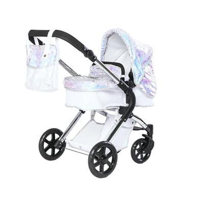 Roma Polly Amy Childs Single Dolls Pram - Mermaid 3+ years 78cm - Fallons Toys&Shoes - Roma