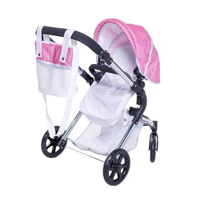Roma Stephanie Single Dolls Pram - Sparkle 3+ years 78cm - Fallons Toys&Shoes - Roma