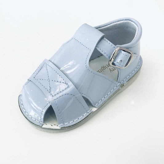 08184 Pretty Original Blue Full Sandal - Fallons Kids