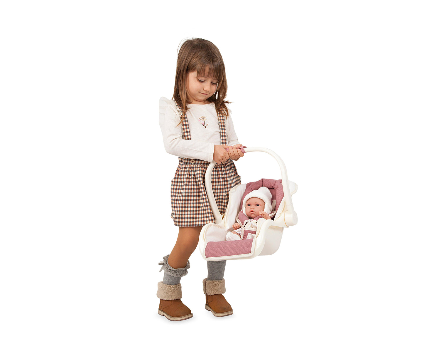 40808 Arias Valeria Dolls Car Seat & Carrier - Fallons Toys&Shoes - Arias
