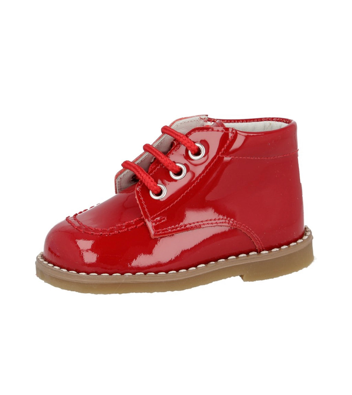 222325 Red Lace Boots By Andanines