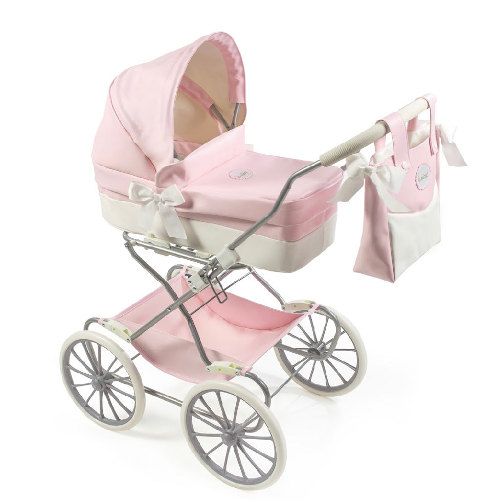 65048 La Niña Tall Pink Pram (over 4/5 to 10 years) - Fallons Toys&Shoes - La Nina