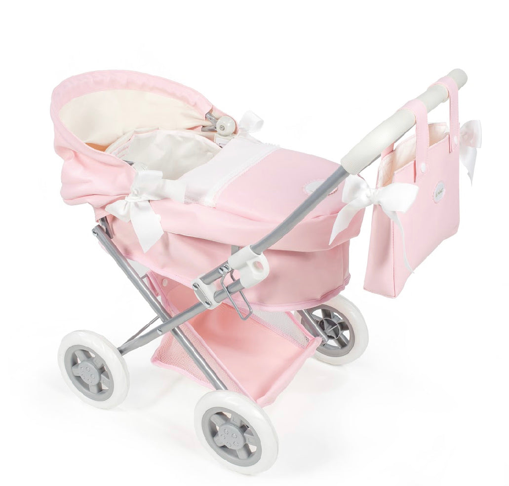 65049 La Niña Small Pink Pram (under 4) - Fallons Toys&Shoes - La Nina