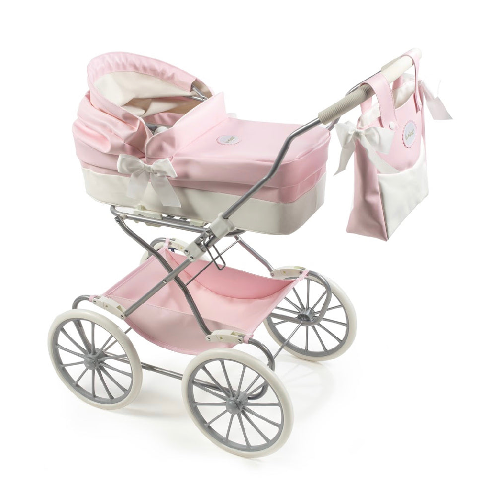 65048 La Niña Tall Pink Pram (over 4/5 to 10 years) - Fallons Toys&Shoes - La Nina