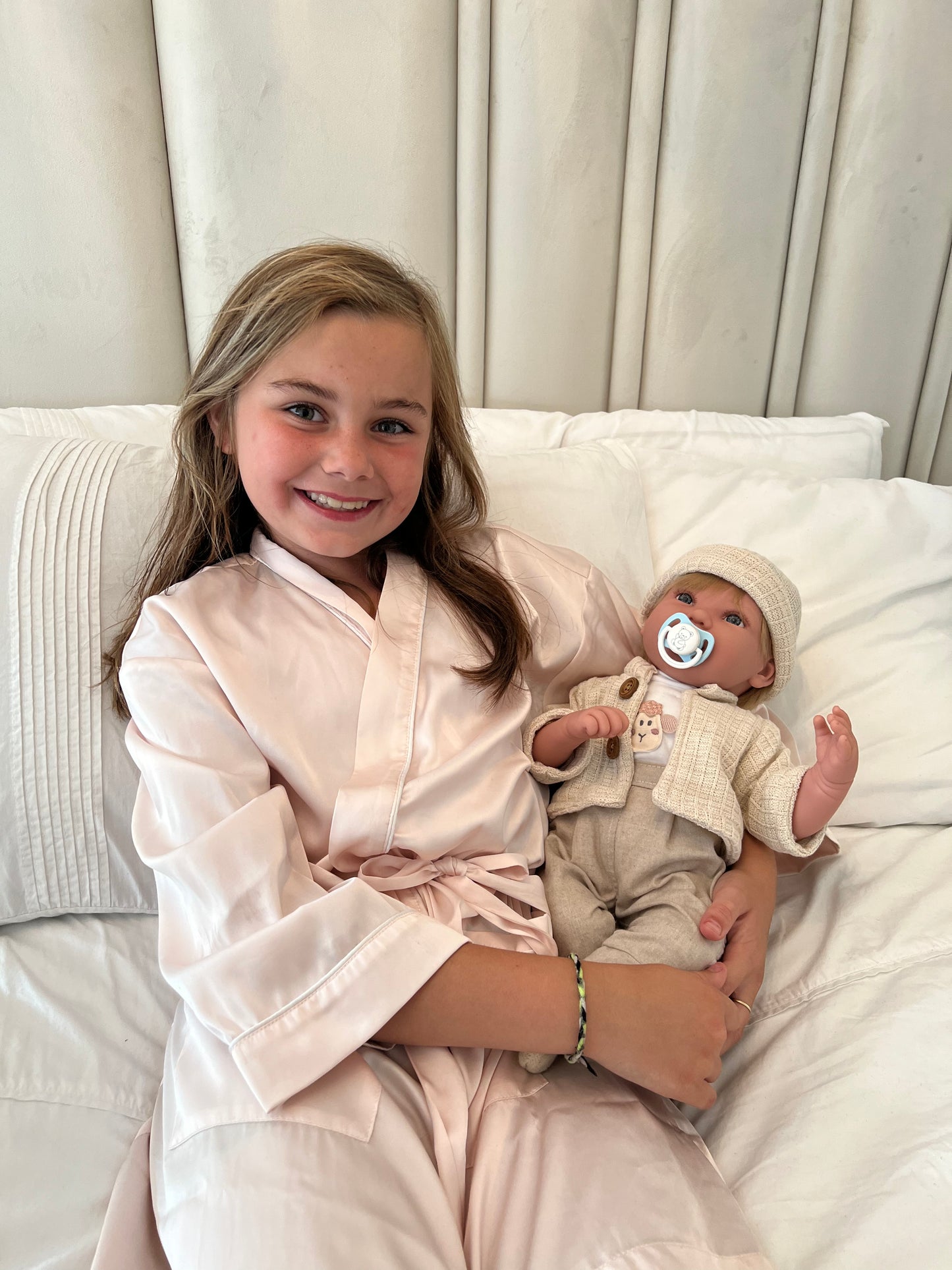 65316 Iria Cream Crying (14 Sounds) 45cm Doll by Arias