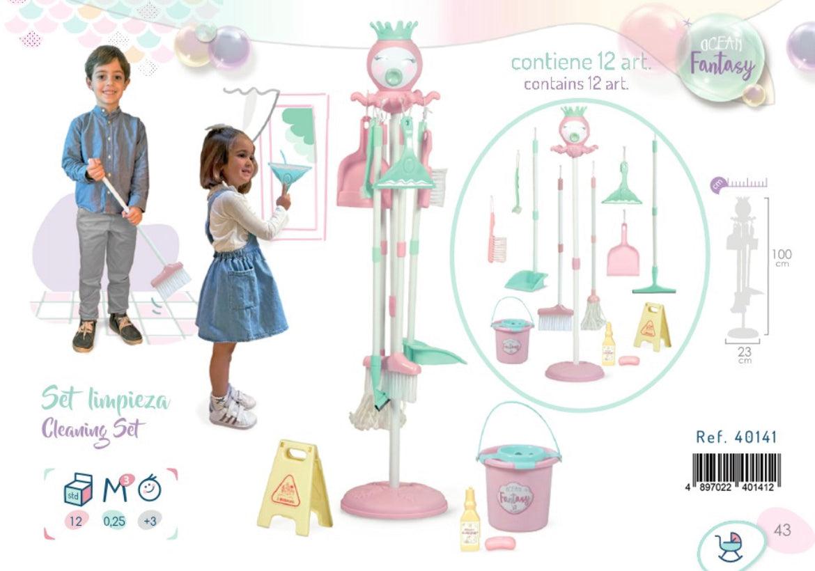 40141 Mermaid Collection Cleaning Set By Decuevas - Fallons Kids