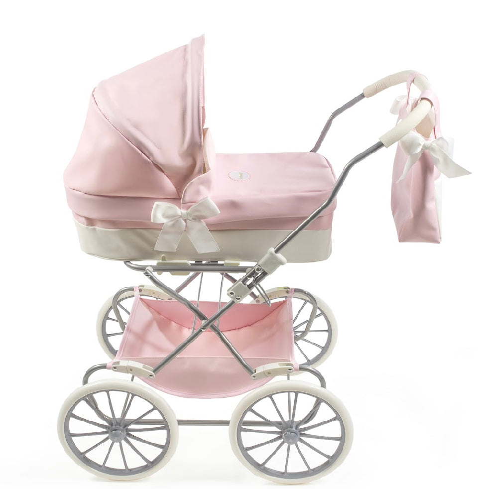 65048 La Niña Tall Pink Pram (over 4/5 to 10 years) - Fallons Toys&Shoes - La Nina