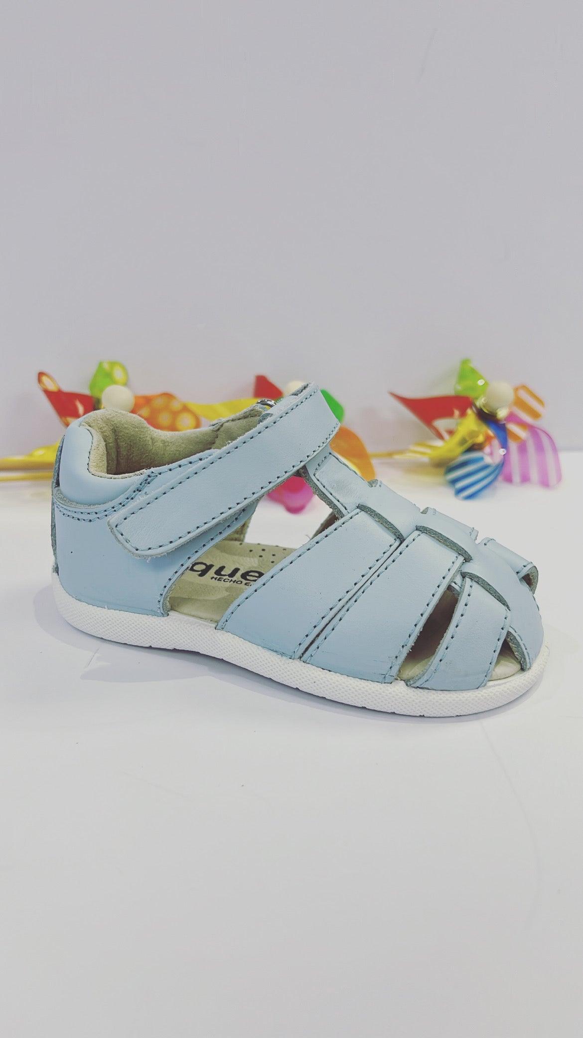 110801 Baby Blue Boys Sandal - Fallons Kids
