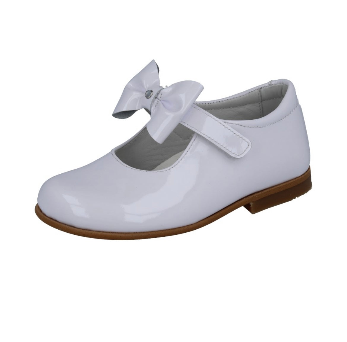 231600 White Stud Bow by Andanines