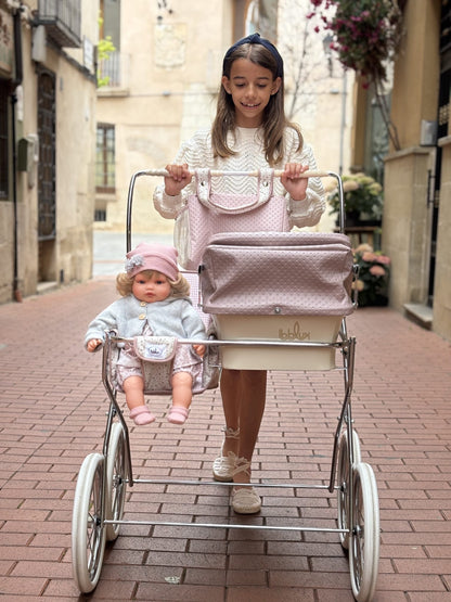 Bebelux Pink Duo Twin Stroller