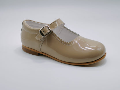 6270 Camel Tan Mary Jane Shoe