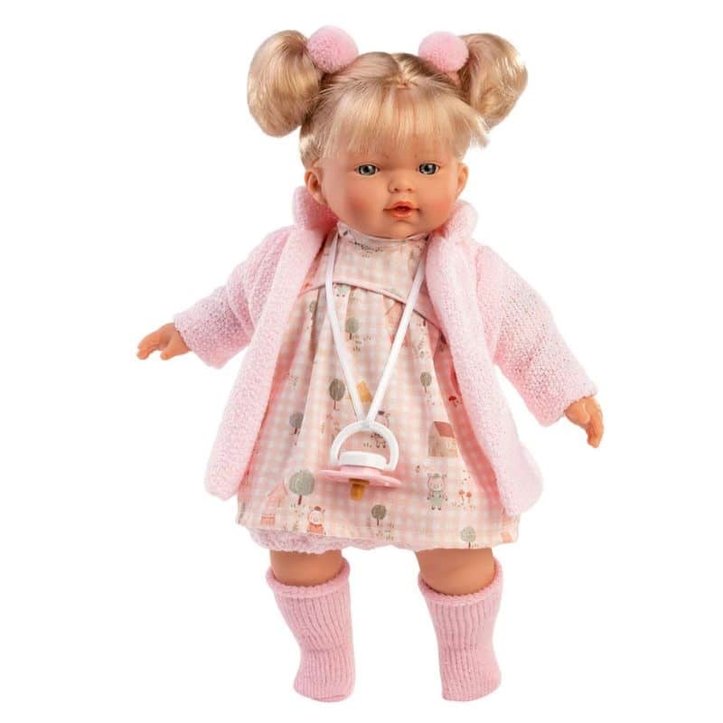 Llorens Crying and talking Doll With Hair