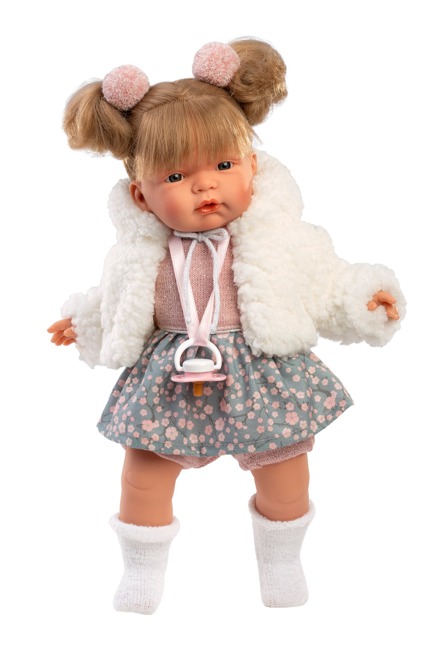 Llorens Joelle Crying Doll With Hair