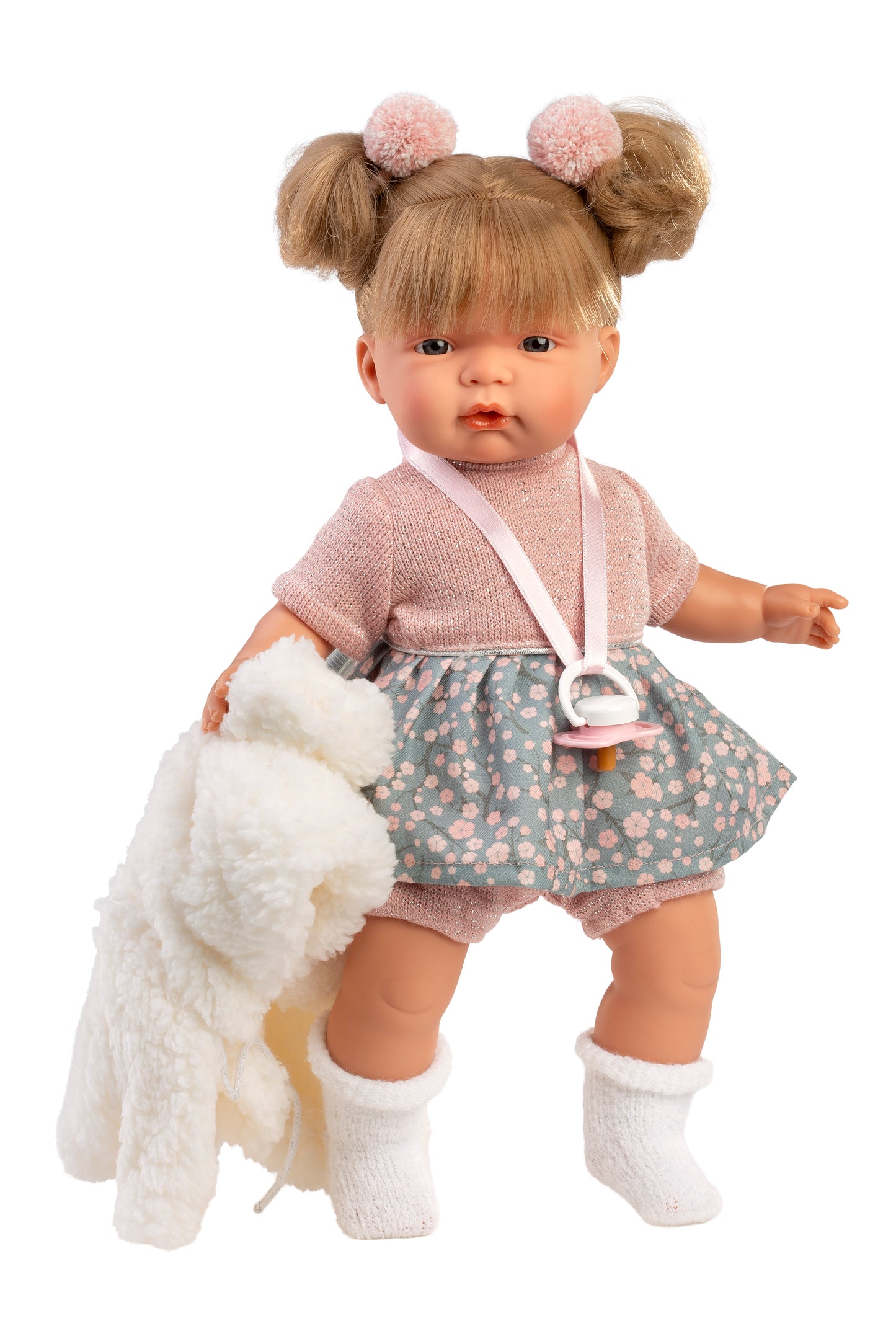 Llorens Joelle Crying Doll With Hair