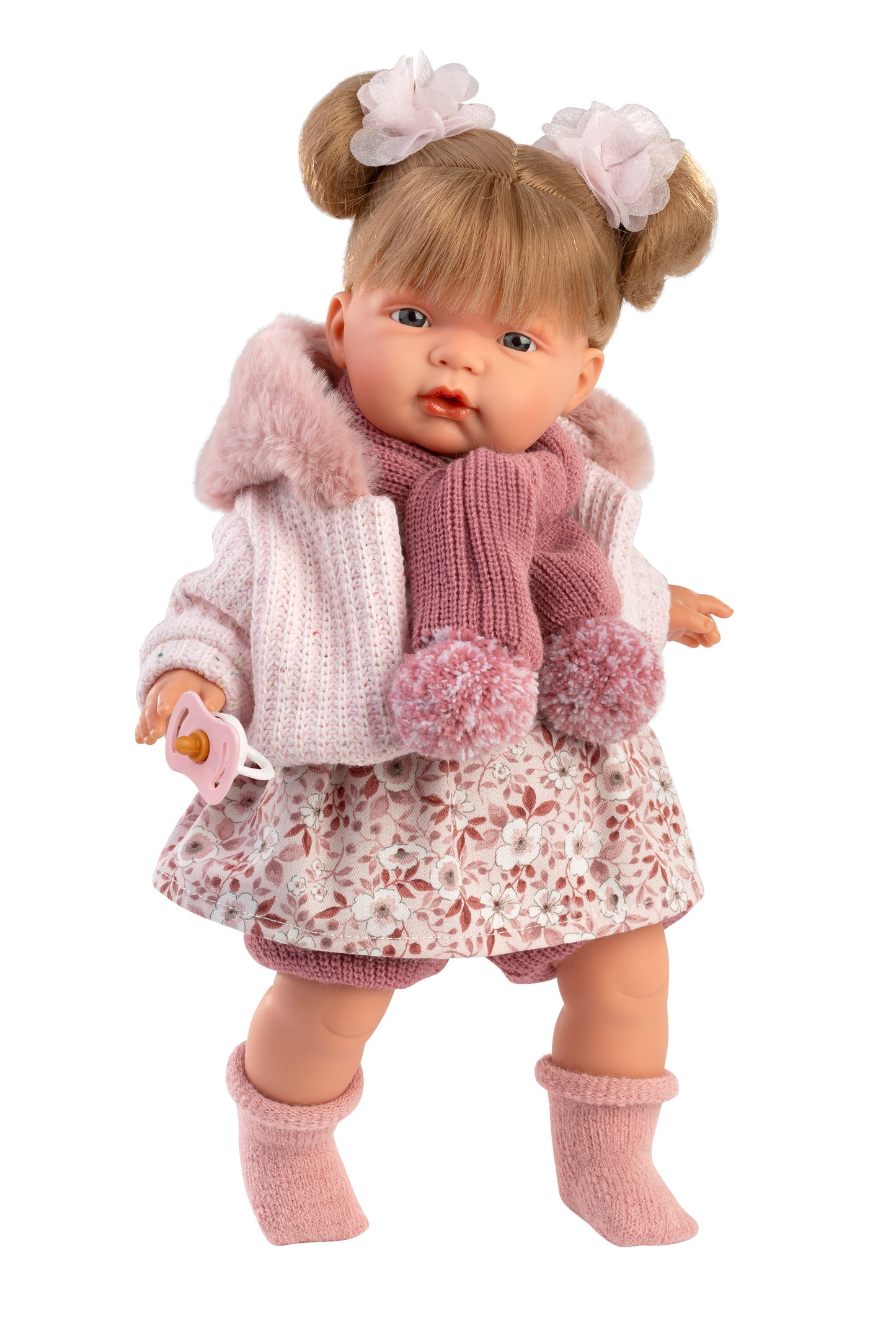 Llorens Joelle Crying Doll With Hair