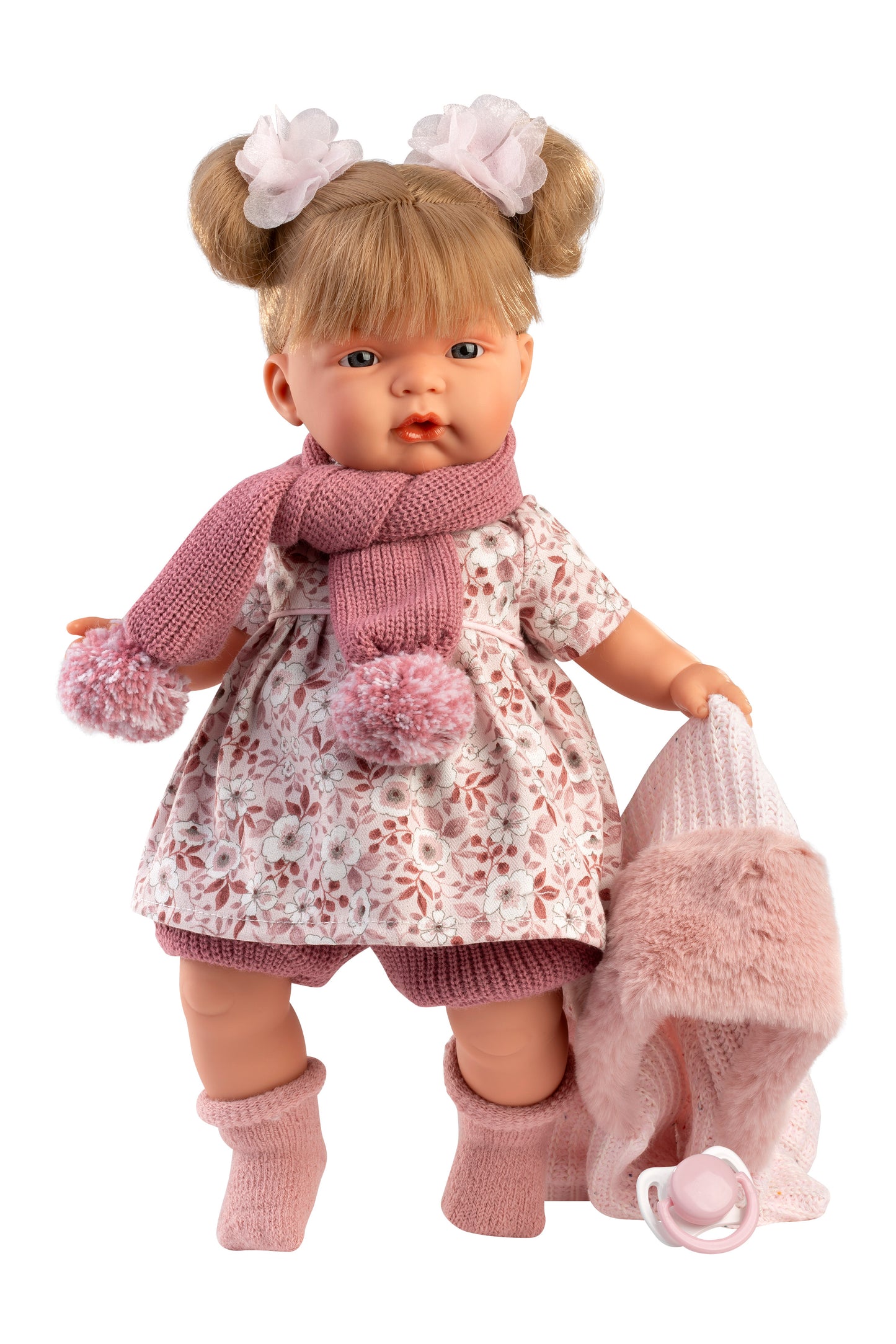 Llorens Joelle Crying Doll With Hair
