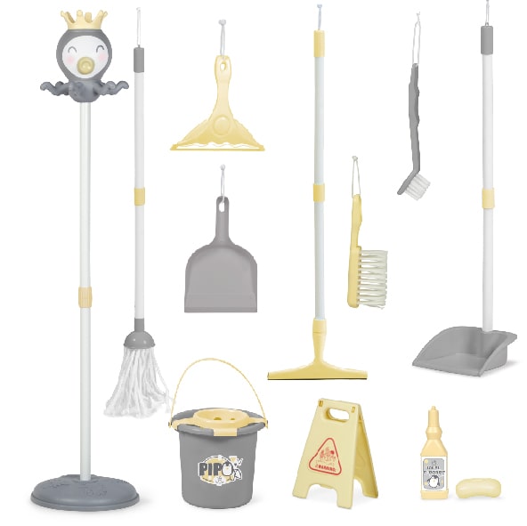 40147 Cleaning Set with 12 Accessories Pipo Collection