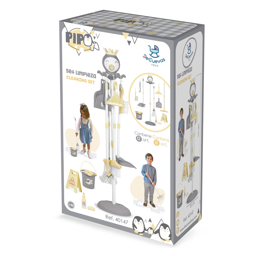 40147 Cleaning Set with 12 Accessories Pipo Collection