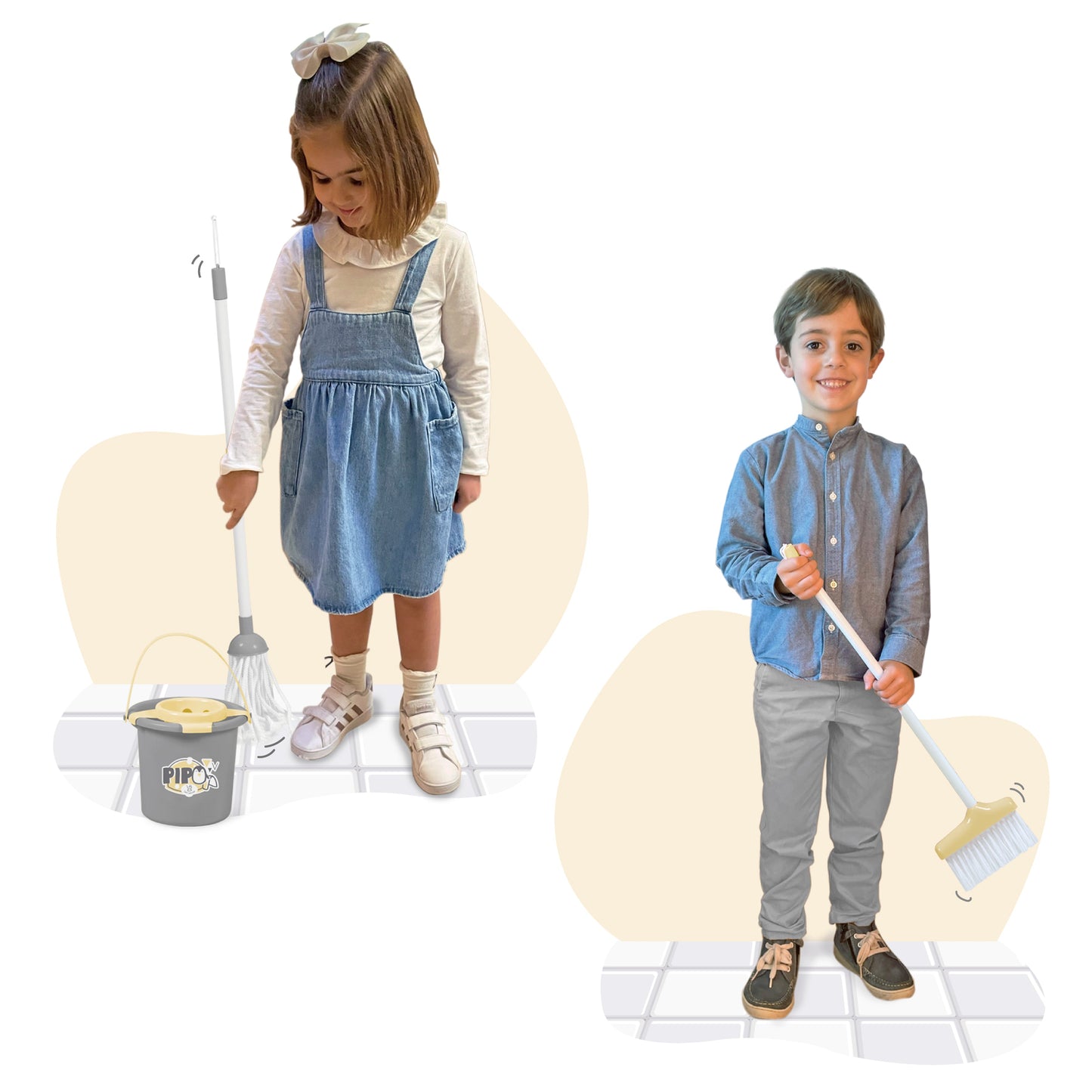40147 Cleaning Set with 12 Accessories Pipo Collection