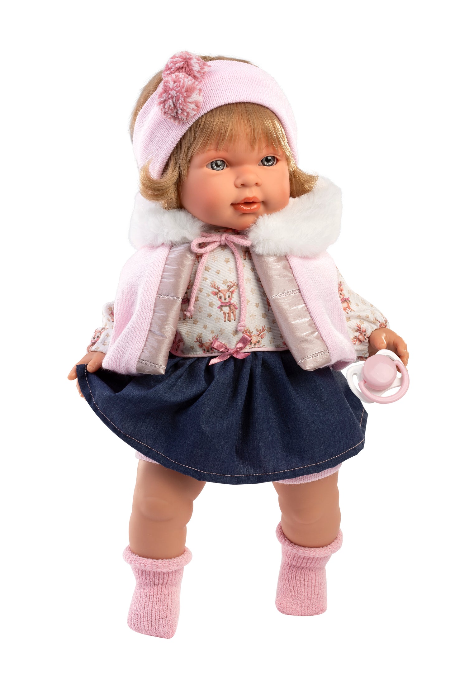 Llorens Carla Crying Doll With Hair