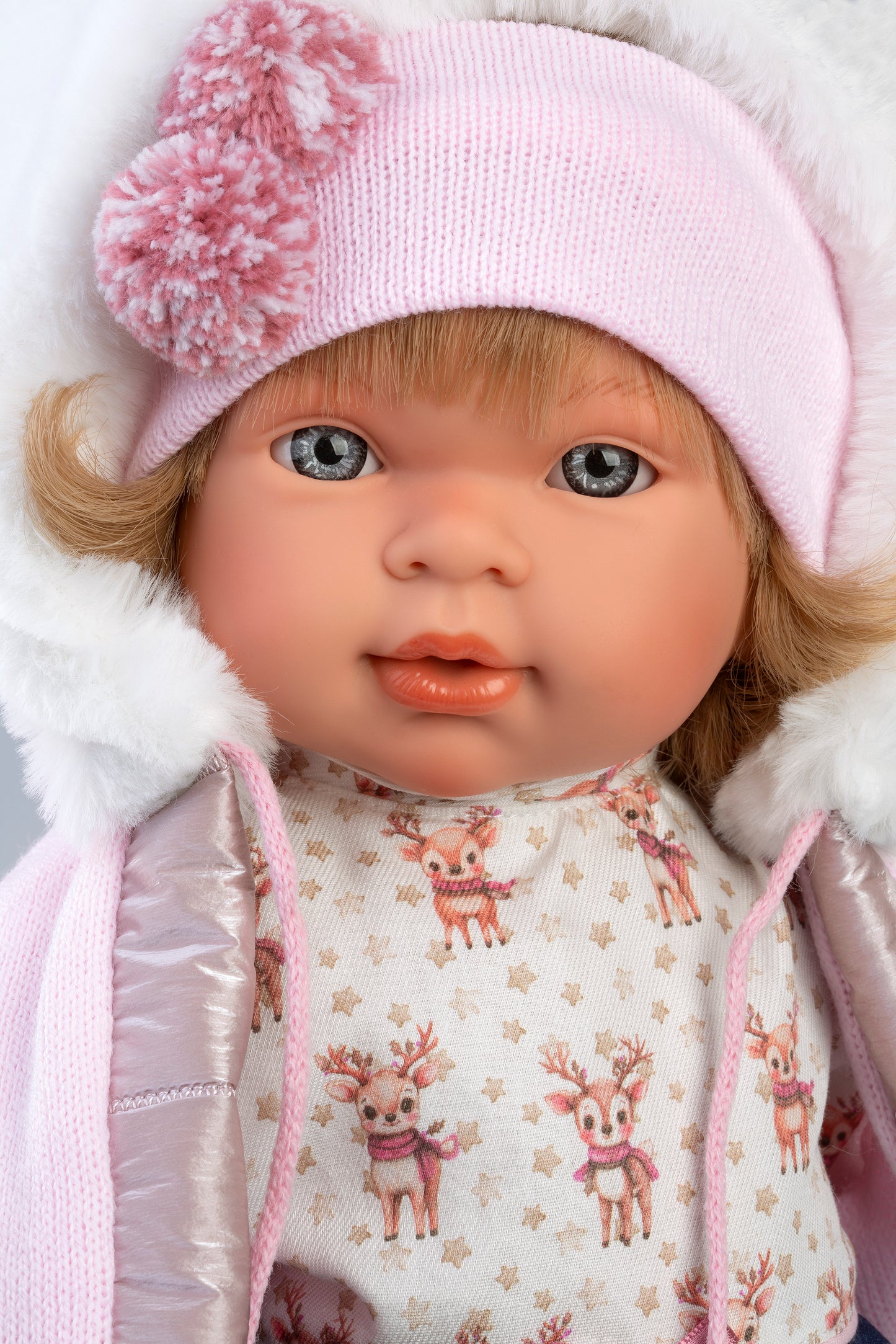 Llorens Carla Crying Doll With Hair
