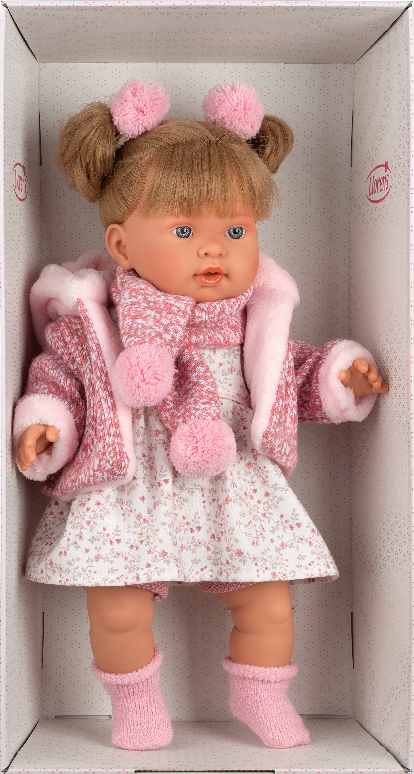 Llorens Alexandra Crying Doll With Hair