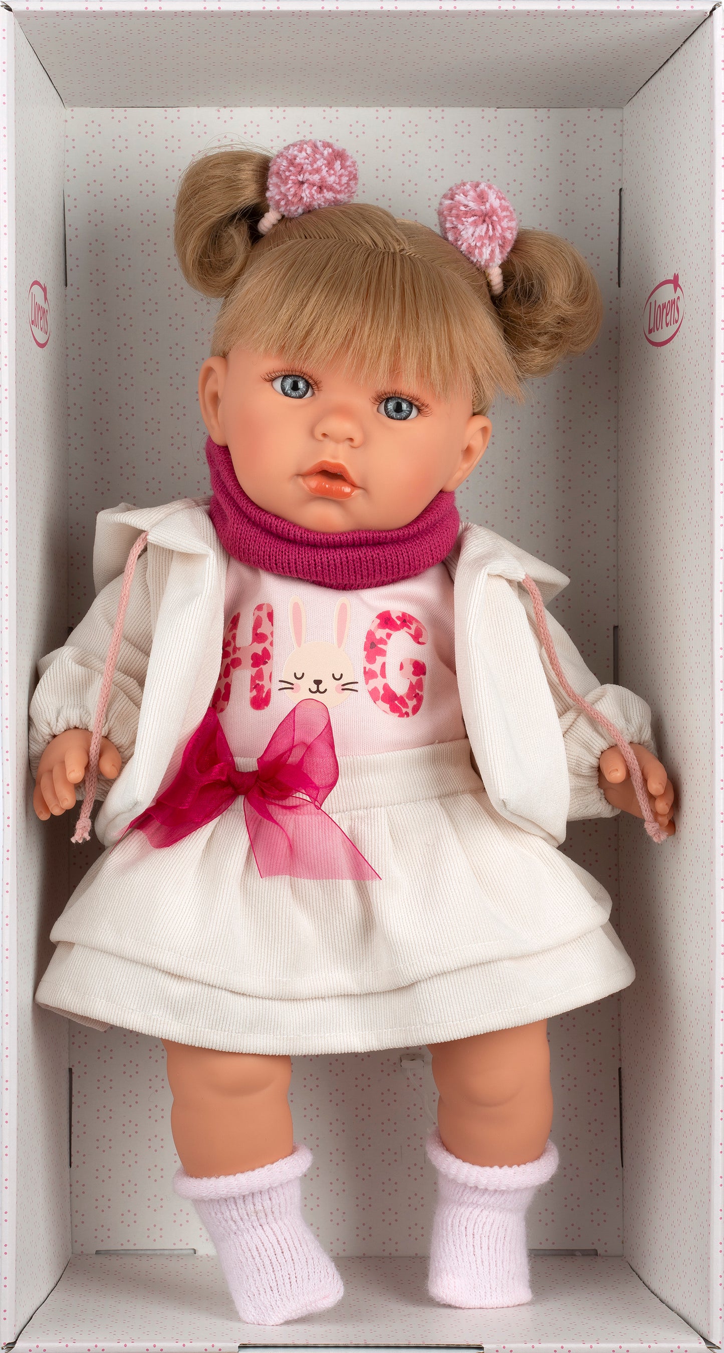 Llorens Julia Crying  Doll With Hair