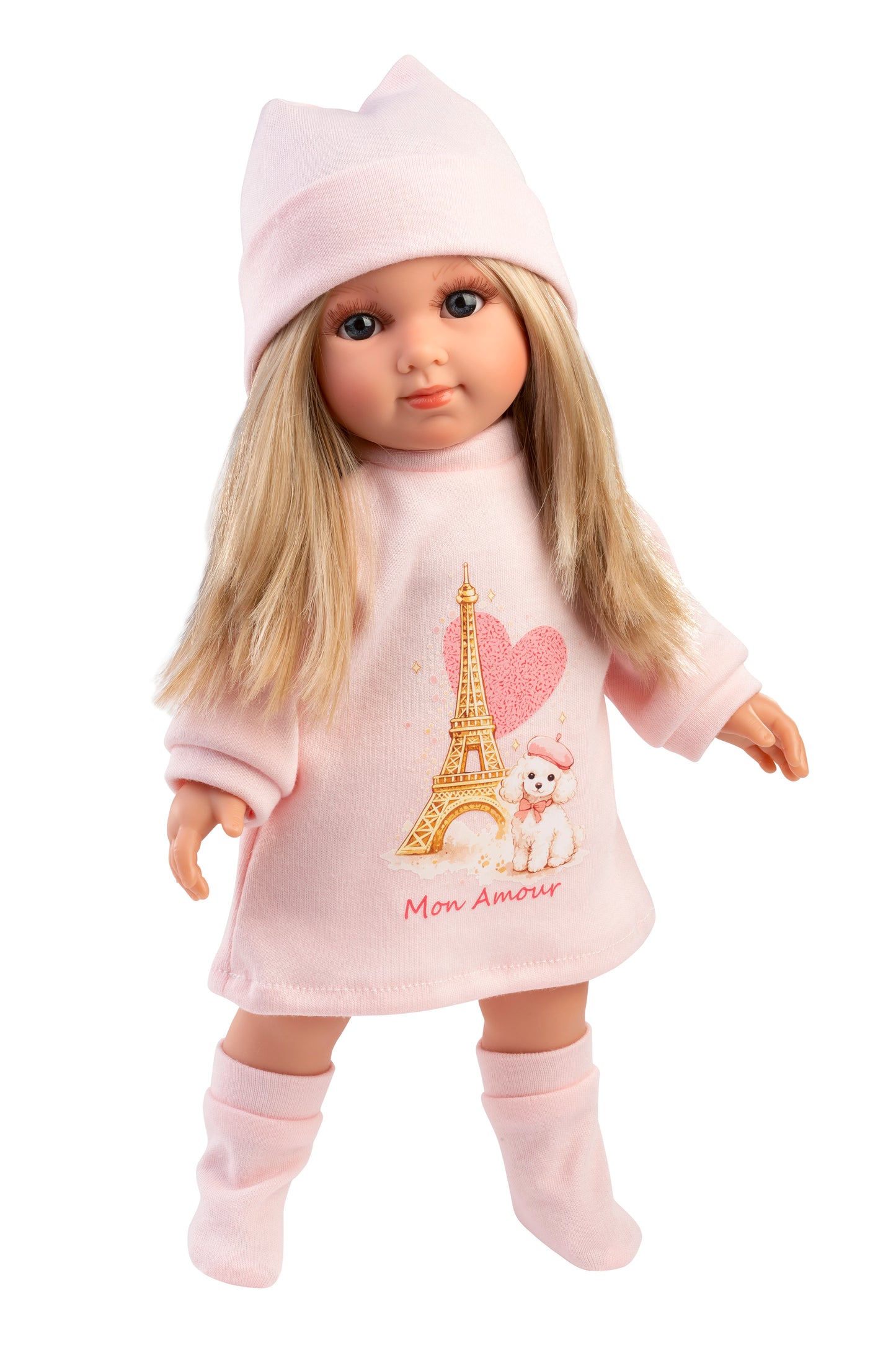 Llorens Pink Elena Paris Doll 35cm